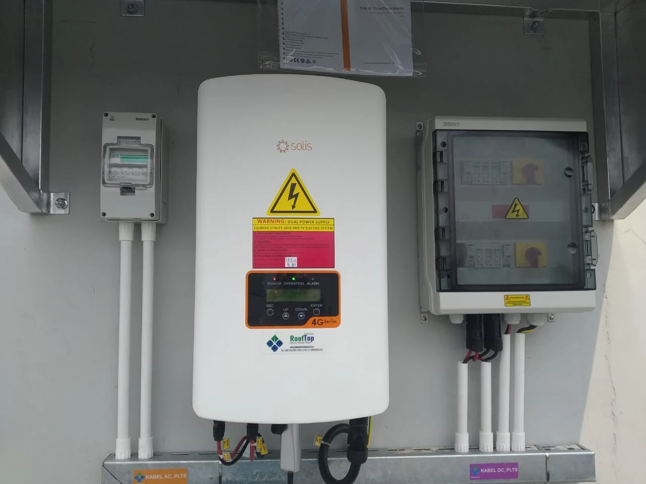 7,2KW sólarþak í Indónesíu