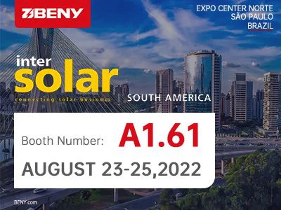 Intersolar South America 2022 plús ZJBENY Electric, bás: A1.61