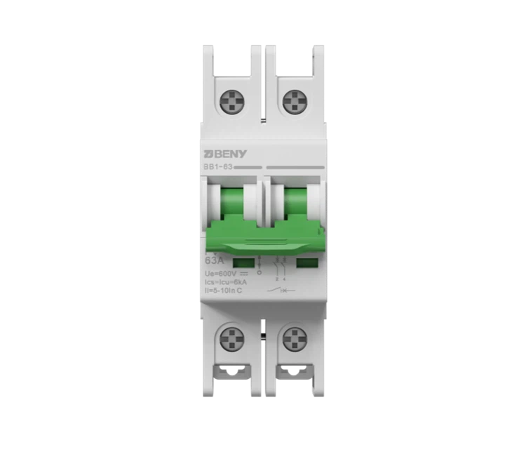 DC Mini Circuit Breaker 1200V 50A UL Listed BB1-63 factory